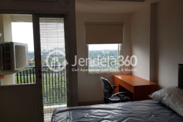 Bedroom High Floor Studio Apartment with City View at Urban Heights Residence