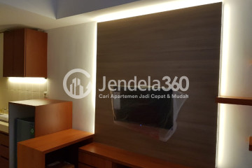 Bedroom High Floor Studio Apartment with City View at Urban Heights Residence