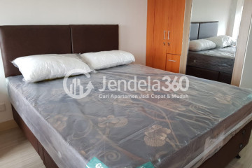 Bedroom High Floor Studio Apartment with City View at Urban Heights Residence