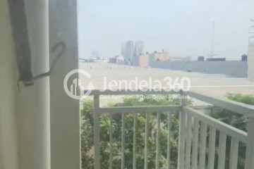 Balcony Trendy 1BR Apartment at Vittoria Residence Tower A