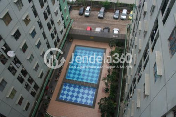 Balcony Affordable 1BR Apartment at Green Park View Apartment Tower E (Edelweiss )