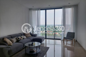Living Room 3BR Izzara Apartment at Tower South