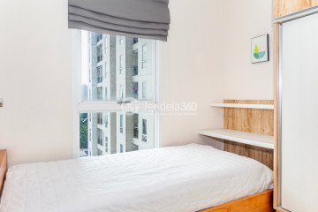 Bedroom 2 2BR Apartment with Swimming Pool View at Elpis Residence Apartment