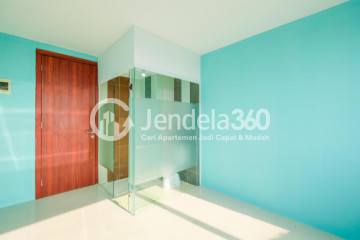 Bedroom High Floor Studio Apartment with City View at Saladdin Mansion