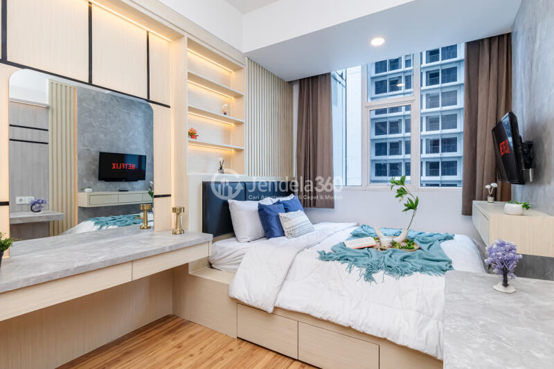 Bedroom 1 Middle Floor 2BR Apartment with City View at Roseville SOHO & Suites