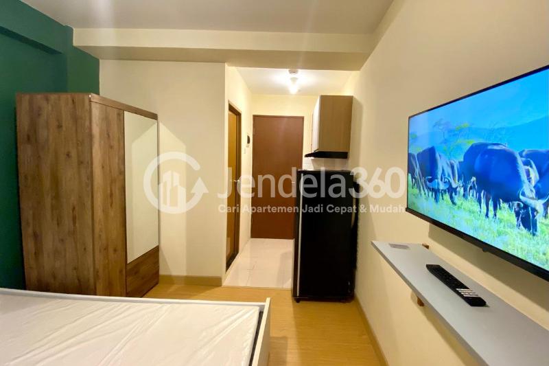 Bedroom Restful Studio Apartment Low Floor with  View at Tifolia Apartment
