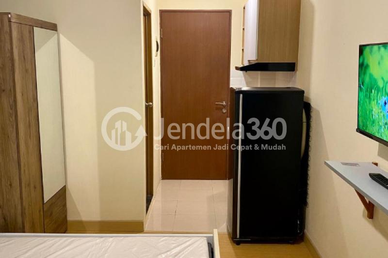Bedroom Restful Studio Apartment Low Floor with  View at Tifolia Apartment