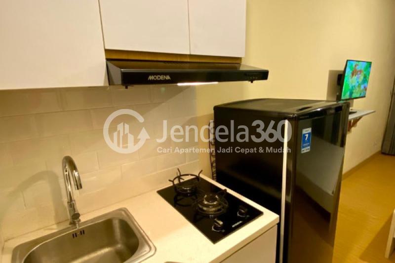 Kitchen Restful Studio Apartment Low Floor with  View at Tifolia Apartment