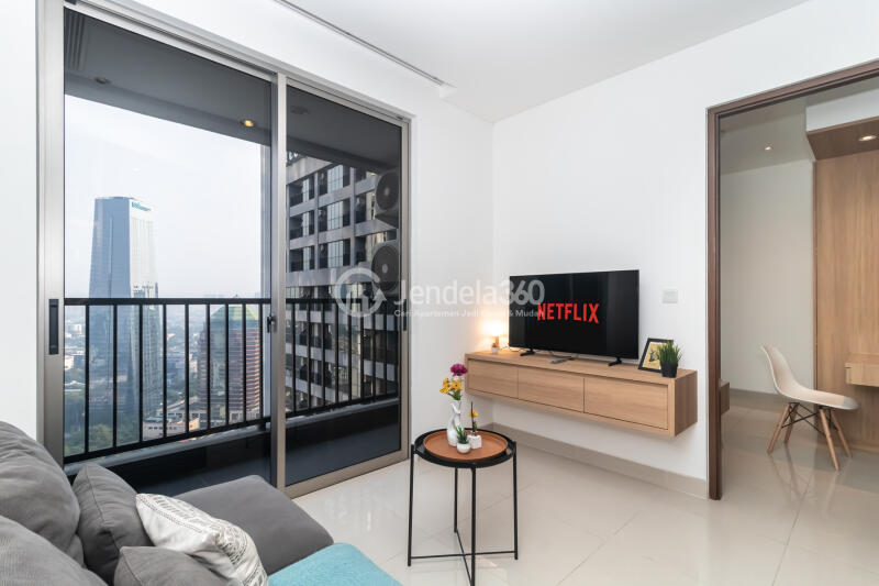 Living Room 1BR The Newton 1 Ciputra Apartment at High Floor