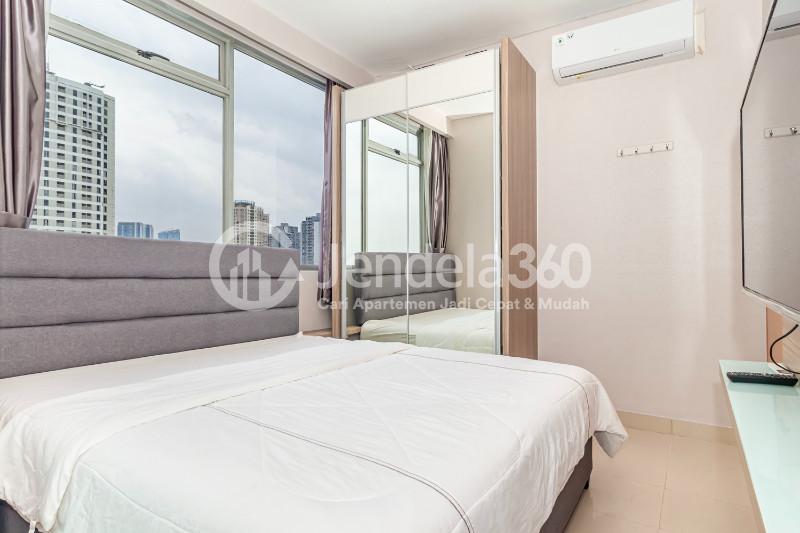 Bedroom 1 Low Floor 2BR Apartment with  View at Kuningan Place Apartment