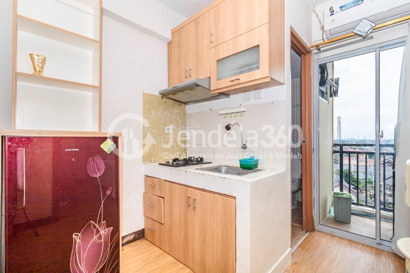 Kitchen Restful 2BR Apartment at Cinere Resort Apartment Low Floor