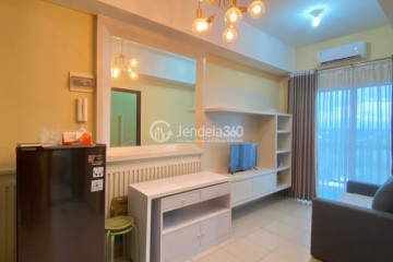 Living Room Well Furnished 1BR Apartment at Saveria Apartment Middle Floor