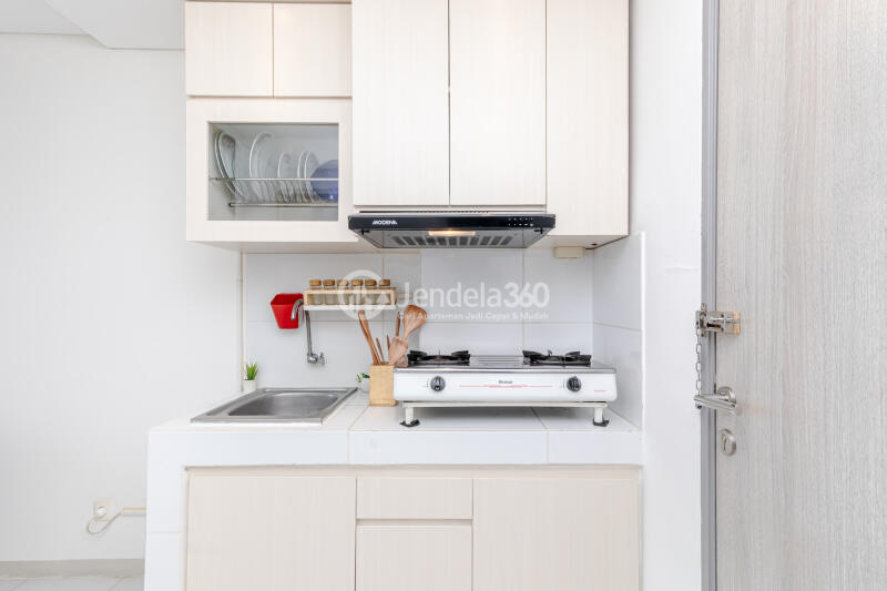 Kitchen Excellent 1BR Apartment at Akasa Pure Living Apartment Tower Kirana