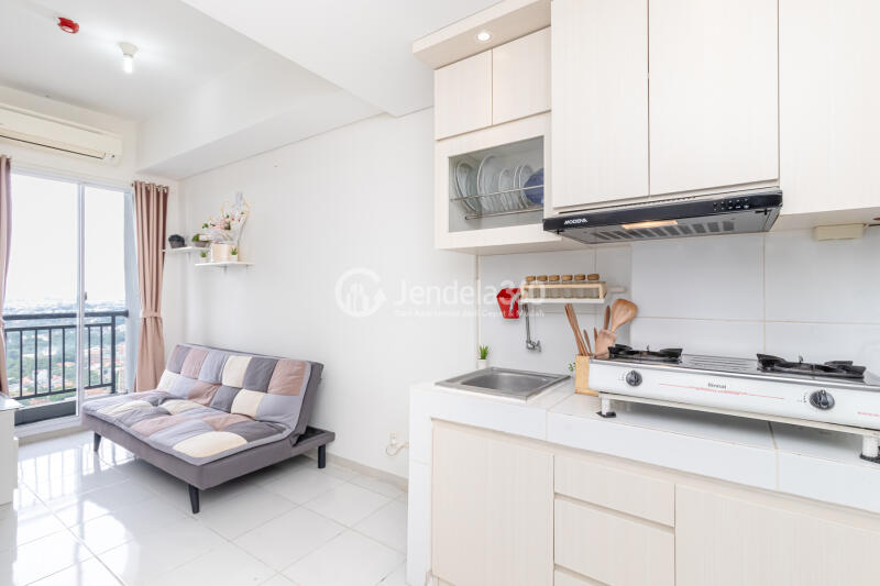 Kitchen Excellent 1BR Apartment at Akasa Pure Living Apartment Tower Kirana