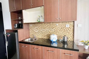 Kitchen Stunning Studio Apartment Low Floor with  View at Skyline Paramount Serpong