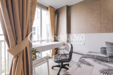 Bedroom Well Furnished Studio Apartment at Grand Dhika City Apartment Middle Floor