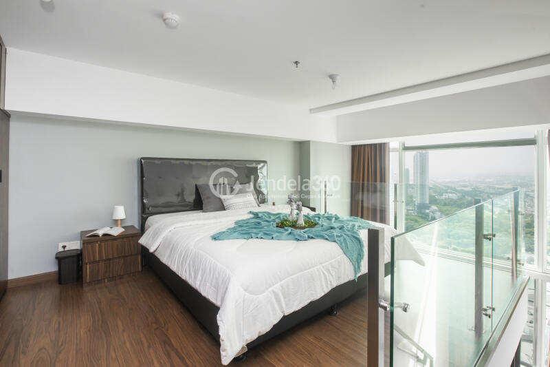 Bedroom 1BR U Residence Karawaci Apartment at High Floor