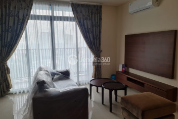 Living Room 2BR Pejaten Park Residence Apartment at High Floor