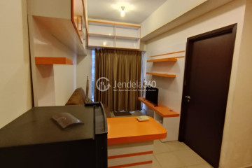 Living Room Lovely 1BR Apartment Low Floor with City View at Saveria Apartment