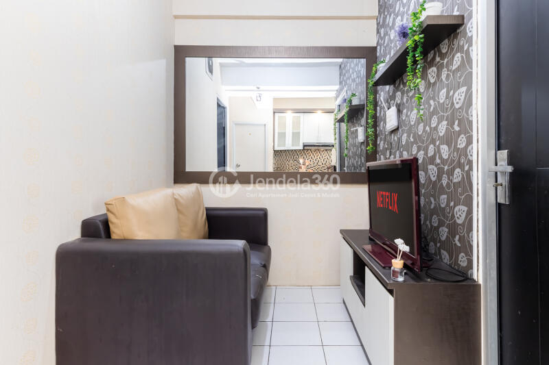 Living Room Pancoran Riverside Apartment 2BR Fully Furnished