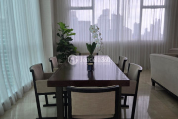Dining Room 3BR Apartment with  View at Kuningan Place Apartment