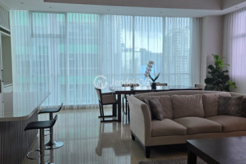 Living Room 3BR Apartment with  View at Kuningan Place Apartment