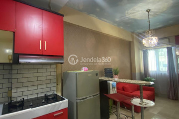 Kitchen Low Floor 2BR Apartment with City View at The Suites @ Metro Bandung