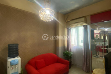 Living Room Low Floor 2BR Apartment with City View at The Suites @ Metro Bandung