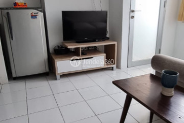 Living Room Low Floor 2BR Apartment with  View at The Jarrdin Cihampelas Apartment