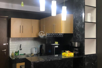 Kitchen 2BR Apartment with City View at The Suites @ Metro Bandung