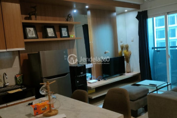 Living Room 2BR Apartment with City View at Roseville SOHO & Suites