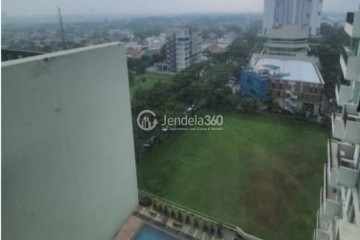 Balcony 1BR Apartment with City View at Pejaten Park Residence