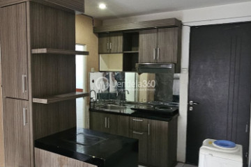 Kitchen Decorative 2BR Apartment at Mutiara Bekasi Apartment Low Floor