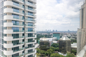 Balcony High Floor Studio Apartment with  View at U Residence Karawaci