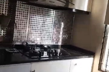 Kitchen 2BR Apartment with City View at The Boutique At Kemayoran