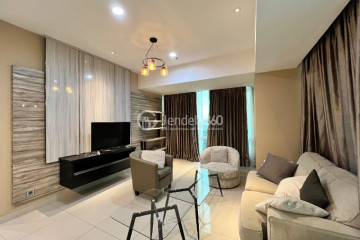 Living Room 2BR U Residence Karawaci Apartment at Tower 3
