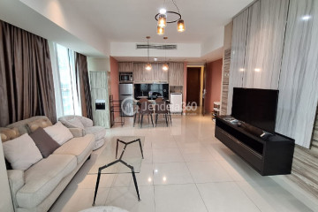Living Room 2BR U Residence Karawaci Apartment at Tower 3
