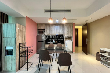 Living Room 2BR U Residence Karawaci Apartment at Tower 3