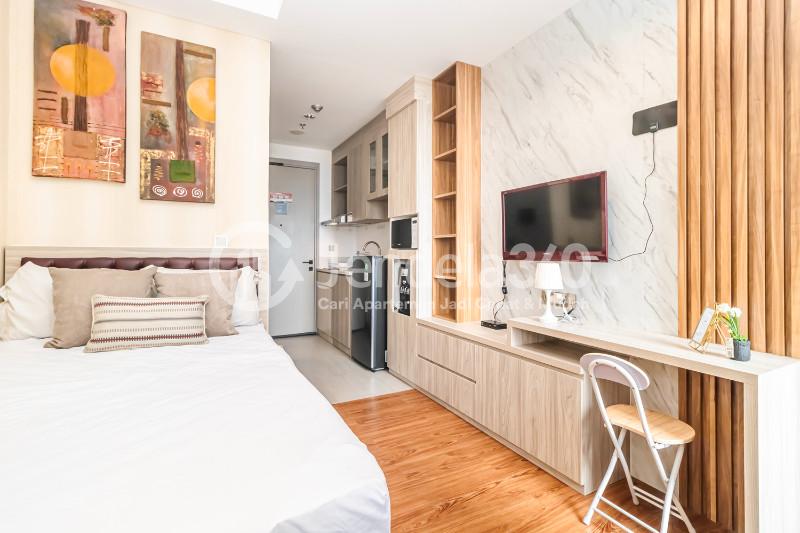 Bedroom Affordable Studio Apartment at Fatmawati City Center Apartment High Floor