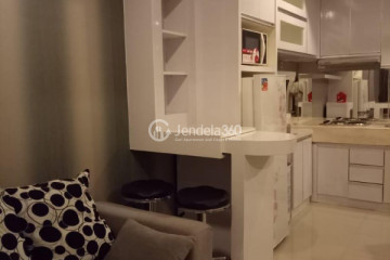 Living Room Stylish 1BR Apartment Low Floor with City View at Trivium Terrace