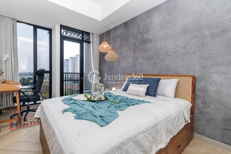 Bedroom 1BR Fatmawati City Center Apartment at Tower Victoria
