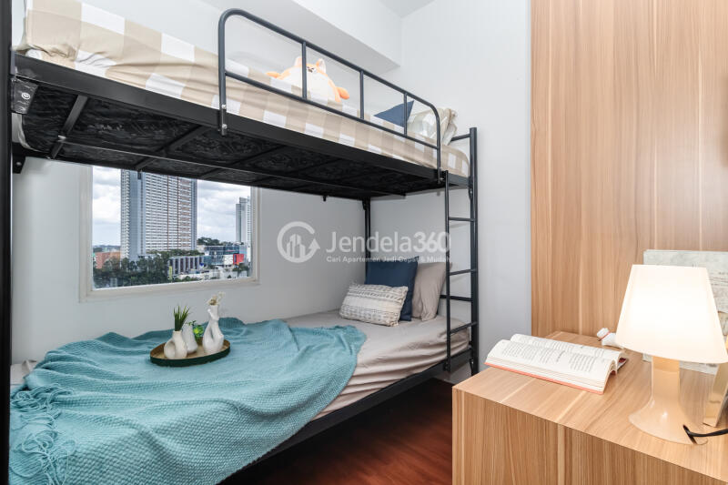 Bedroom 2 2BR Apartment with City View at Kota Ayodhya Apartment
