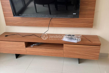 Living Room 2BR Apartment with City View at Pejaten Park Residence