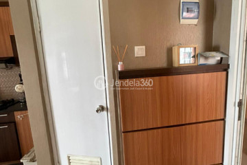 Living Room 1BR Apartment with City View at Green Pramuka City Apartment