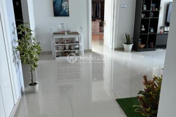 Living Room Comfortable 2BR Apartment High Floor with City View at Puri Imperium Apartment
