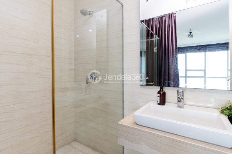 Bathroom Studio Ancol Mansion Apartment at Middle Floor