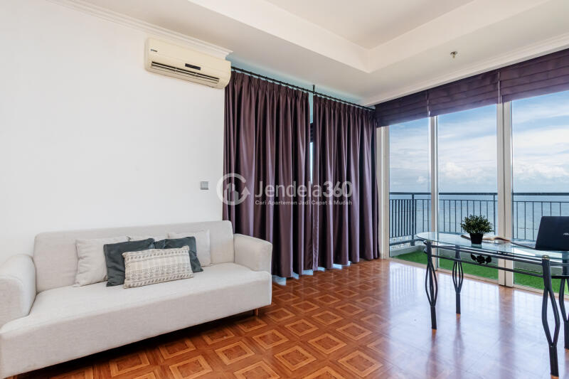 Living Room Studio Ancol Mansion Apartment at Middle Floor