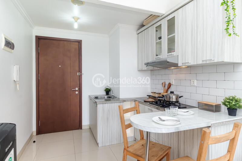 Dining Room 2BR Signature Park Grande Apartment at Low Floor