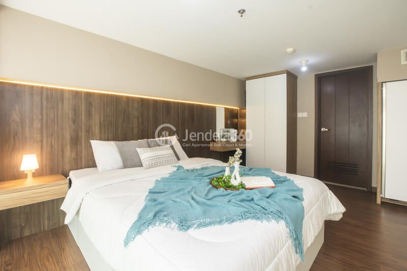 Bedroom Strategic Location 1BR Apartment High Floor with City View at U Residence Karawaci