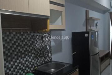 Kitchen Middle Floor Studio Apartment with Mt. Salak View at Dramaga Tower Apartment